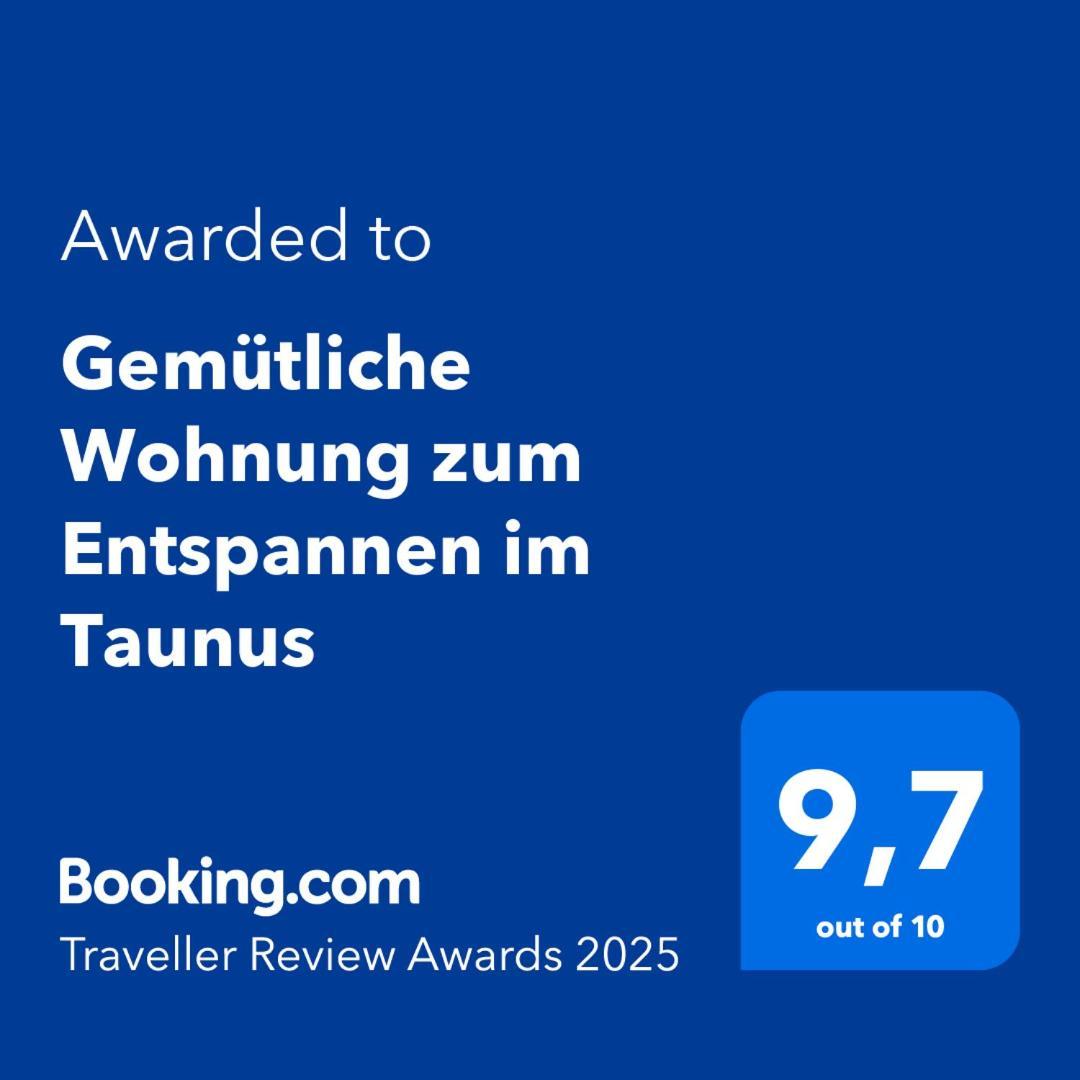 Gemuetliche Wohnung Zum Entspannen Im Taunus Graevenwiesbach Exterior foto